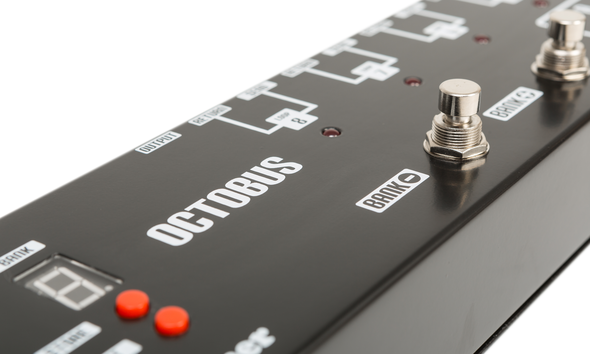 Signal neutrality is an important requirement for an effects looper such as Octobus.