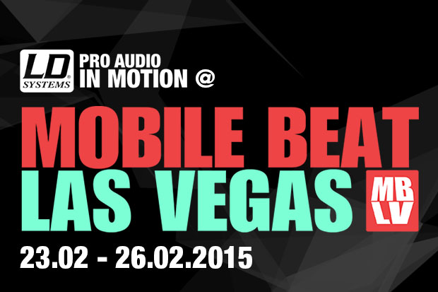 LD Systems en la feria Mobile Beat Las Vegas 2015