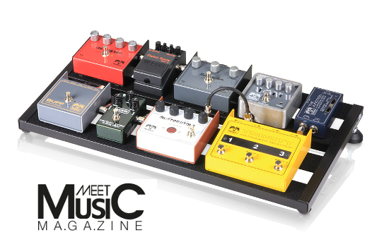 Palmer Pedalbay 60 - Pedalboard - Review in Meet Music magazine