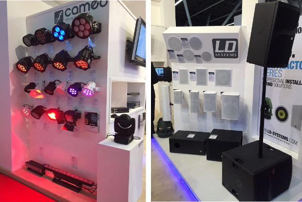 Cameo et LD Systems au salon ISE 2015 à Amsterdam