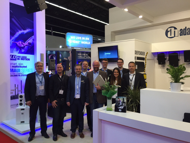 Our team at ISE Amsterdam 2015