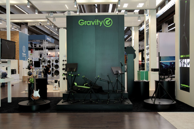 Gravity is the new brand of modern music stands from Adam Hall. 
