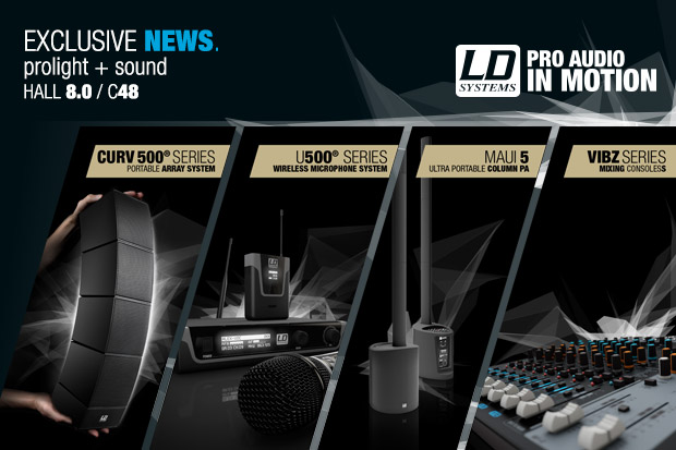 Come and visit LD Systems at Prolight+Sound 2015