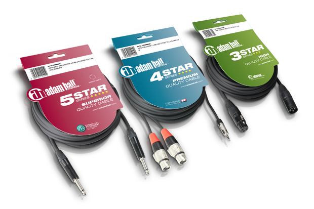 Cables for all requirements – Adam Hall presents the new “Star Series”  cable range! – event.tech