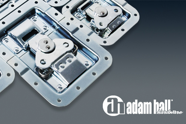 Various Adam Hall Flightcase Hardware, 3D CAD Model Library