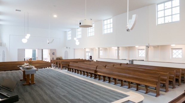 Schaapsound installe un système CURV 500 dans l’église réformée de Rotterdam