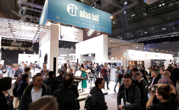 Press: Adam Hall Group Premieres New Products and Visionary Campaigns at Prolight + Sound 2019