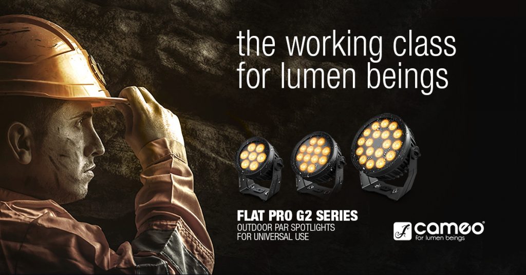 Cameo FLAT PRO G2 Series Outdoor PAR Spotlight