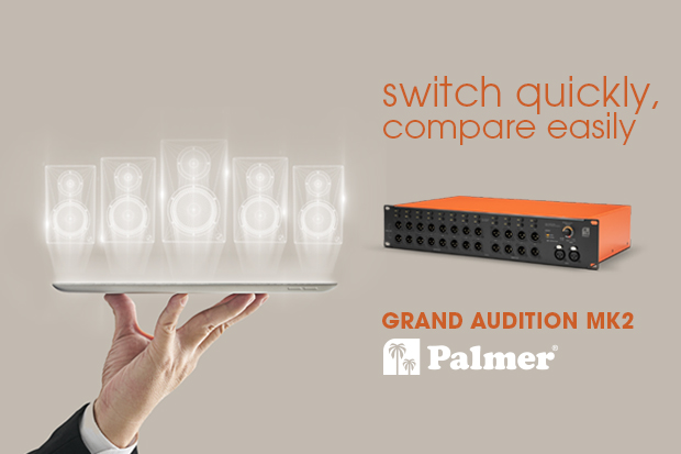 Press: Palmer Presents Grand Audition MKII – 24-Channel Switching System Now Available