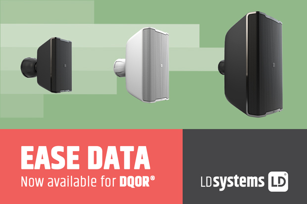 EASE GLL files for the LD Systems DQOR Series now available for download