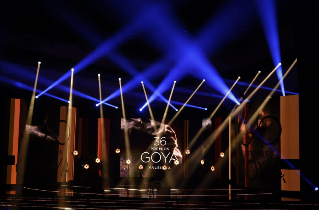 Cameo Light at 36th Goya Awards 2022 with OPUS X Profile OPUS X Wash OPUS H5 and EVOS W7