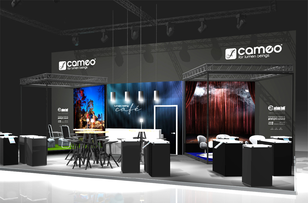 Adam Hall Group with Cameo, LD Systems and Gravity at Prolight + Sound 2022: #Restart with new product highlights