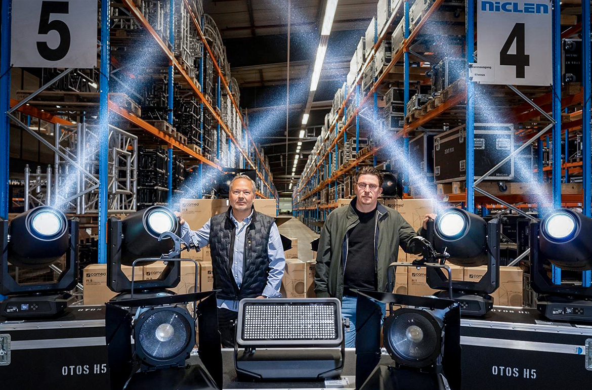 NicLen DryHire invests in Outdoor Hybrid Moving Head Cameo OTOS H5