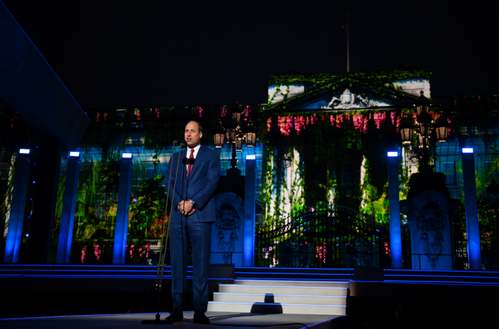 Cameo Light at Queen's 70th anniversary at Buckingham Palace with Outdoor Moving Head OTOS H5, Wash Light ZENIT W600 and FLAT PRO G2 LED PAR spotlights