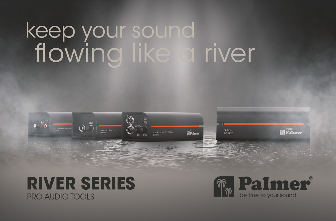 Palmer Germany River Series Pro Audio Tools DI-Box Isolation Box Amplification Box