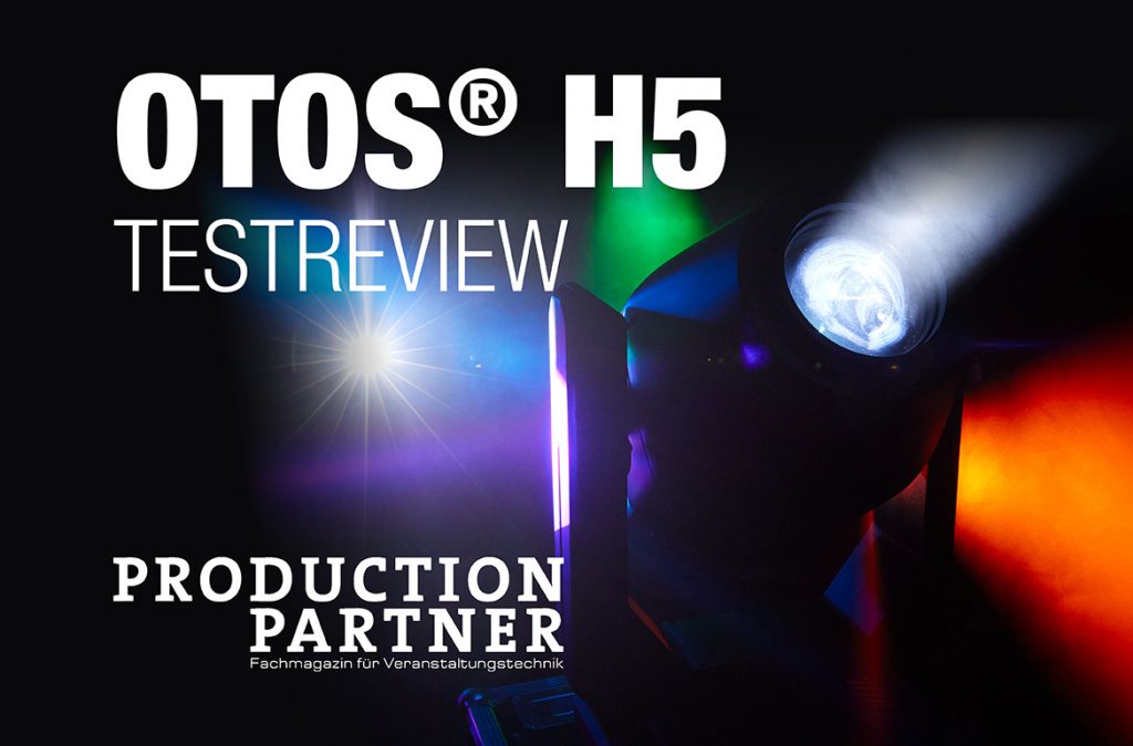 Cameo Light OTOS H5 IP Outdoor Hybrid Moving Head Test Review by Production Partner