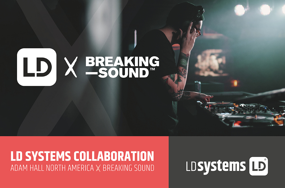 Love for live: a cooperation between Adam Hall North America and Breaking Sound