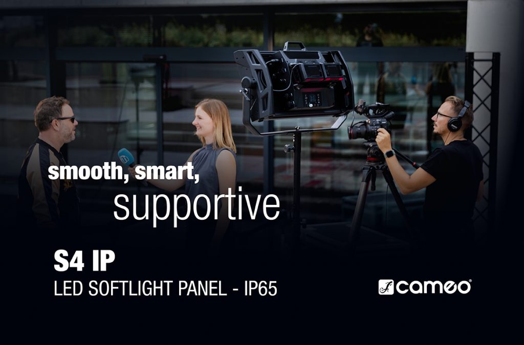 Cameo präsentiert die S-Serie – LED Soft Panels mit IP65 für den Außeneinsatz