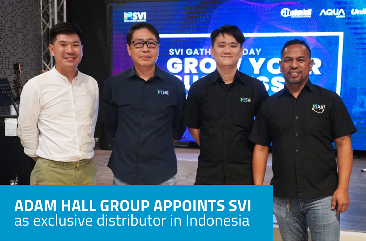 Adam Hall Group ernennt SVI zum exklusiven Vertriebspartner in Indonesien