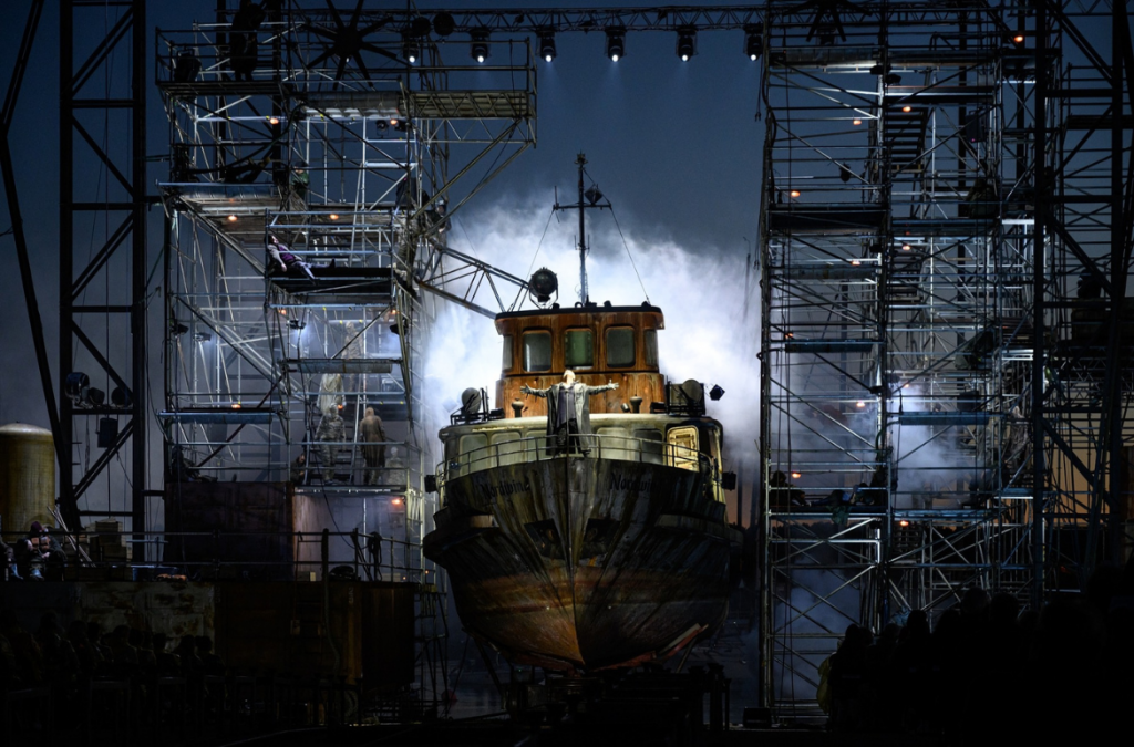 Cameo impressively stages the open-air opera “The Flying Dutchman”