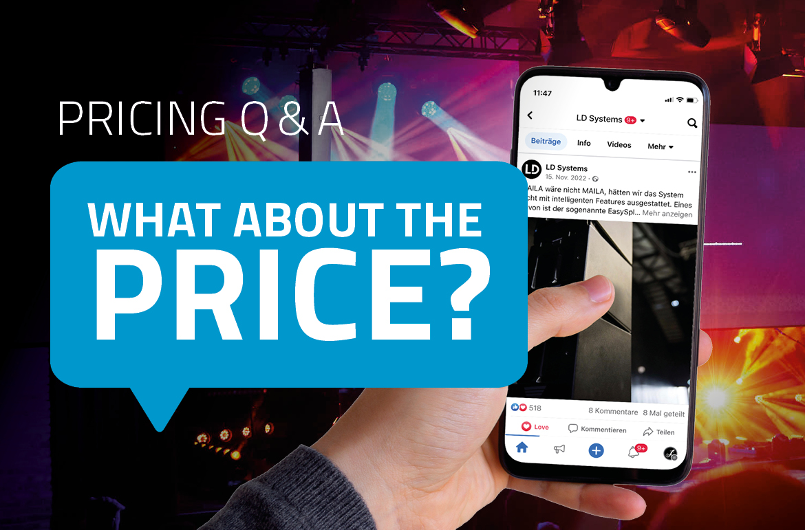 What about the price? Pricing Q&A