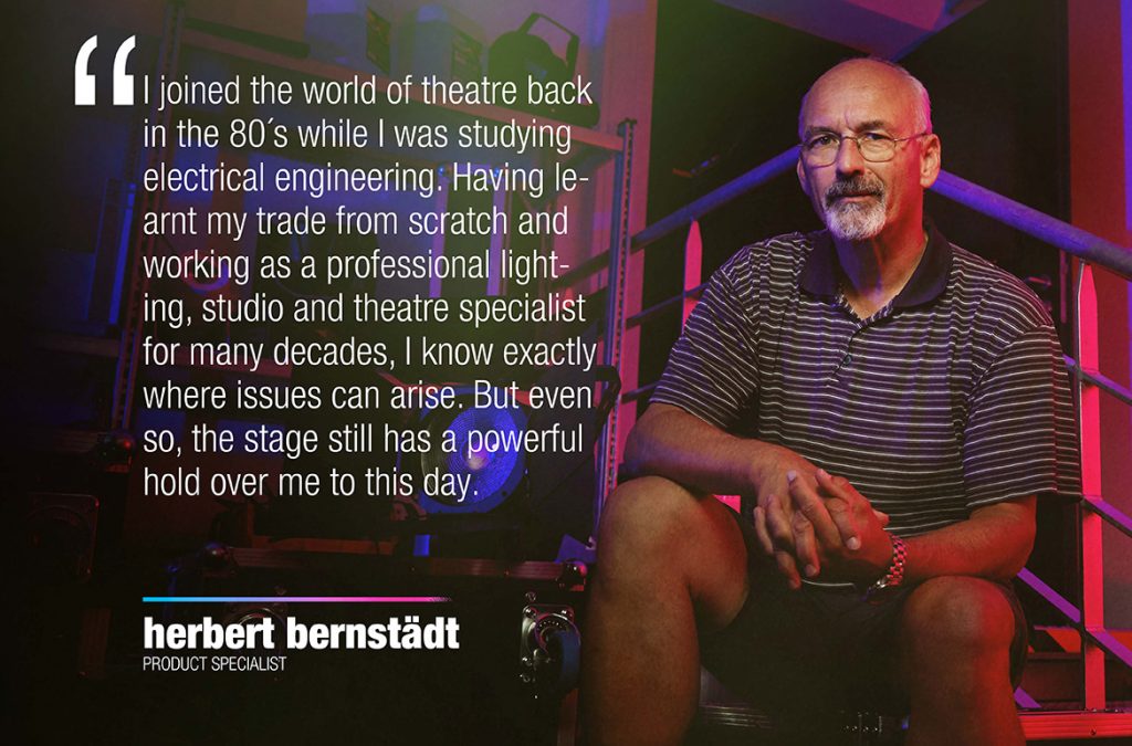Ein Blick in das Leben eines Lumen Beings: Herbert Bernstädt erzählt über seinen Weg in die Welt der Lichttechnik