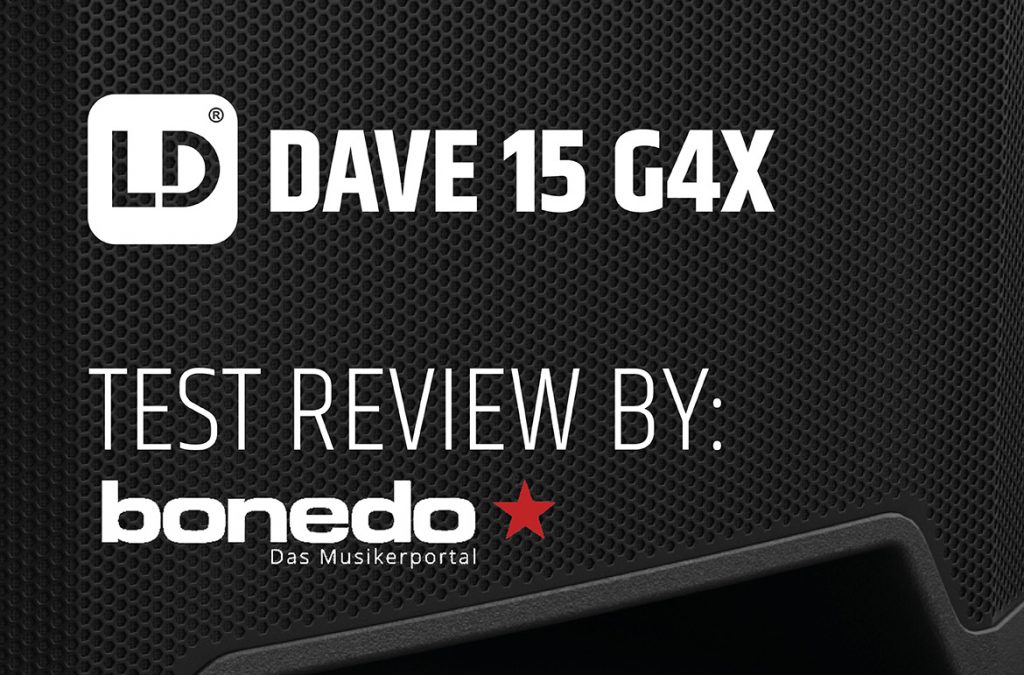 Im Test: LD Systems DAVE 15 G4X aktives 2.1 PA-System