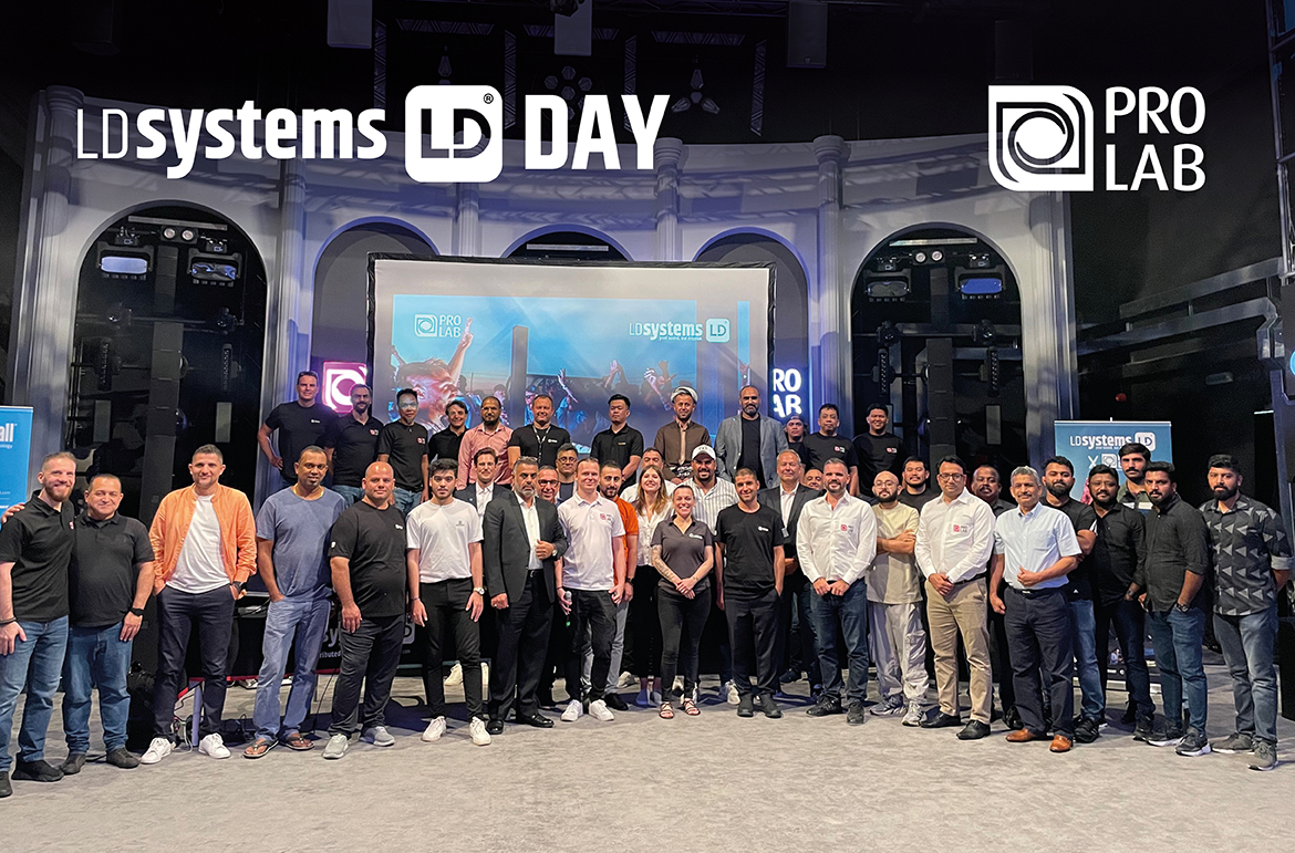 Erfolgreicher LD SYSTEMS DAY – Erste MAILA-Präsentation in Dubai