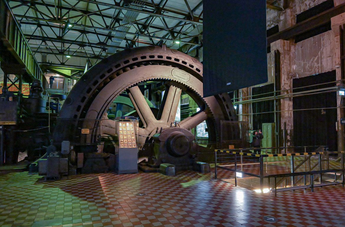 Des lumières pour le patrimoine culturel mondial de l’UNESCO – Cameo illumine la salle des soufflantes de l’usine sidérurgique de Völklingen