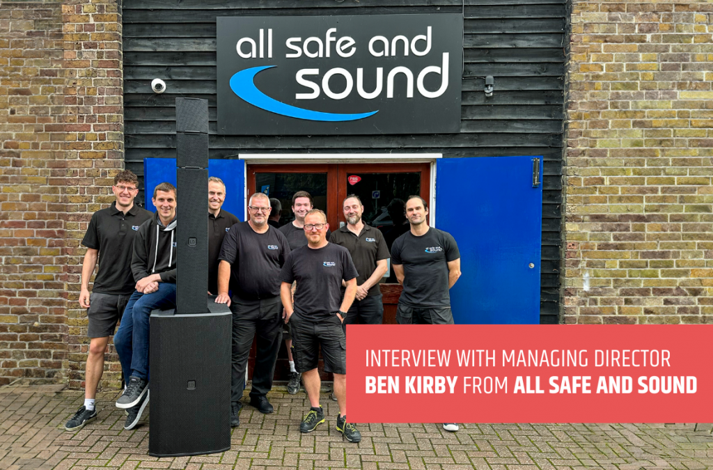 „Der Sound hat uns nachhaltig beeindruckt“ – All Safe and Sound über das LD Systems MAILA System