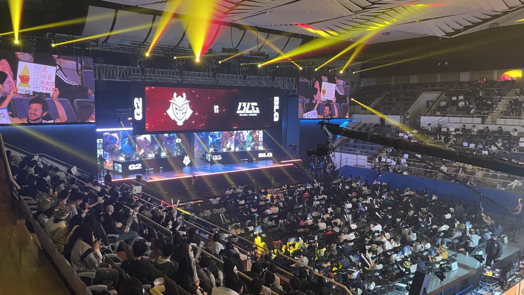 Vistas despejadas en el LoL: LD Systems pone el sonido al Mundial de League of Legends en Seúl