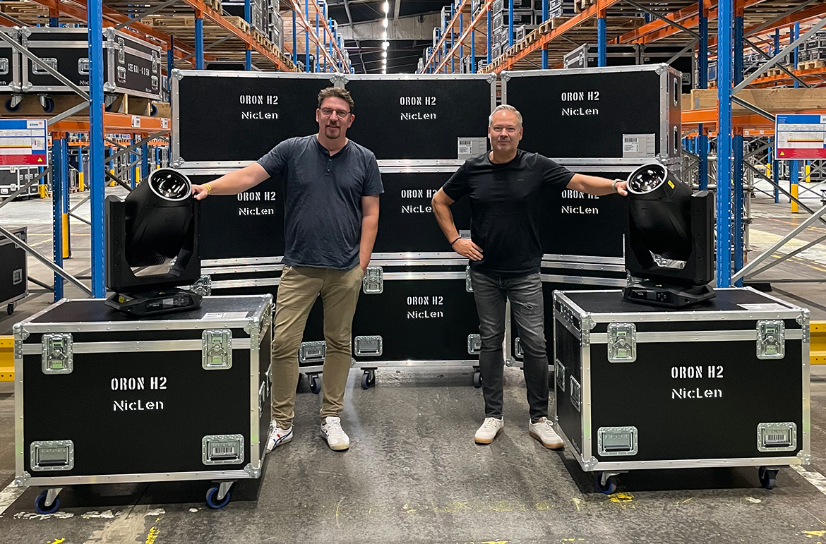 NicLen invests in Cameo Light ORON H2 Phosphor-Laser Moving Head