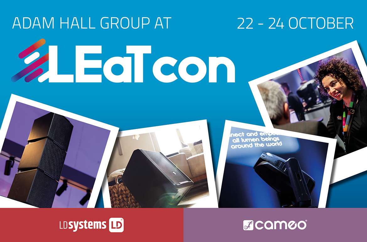 Event technology meets ProAV – Adam Hall Group at the LEaTcon and AVcon 2024