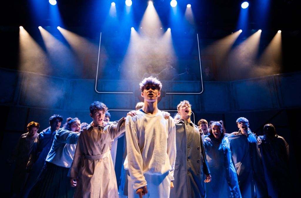 An interview with Jamie Platt on his lighting design for “Our House” for NYMT in London